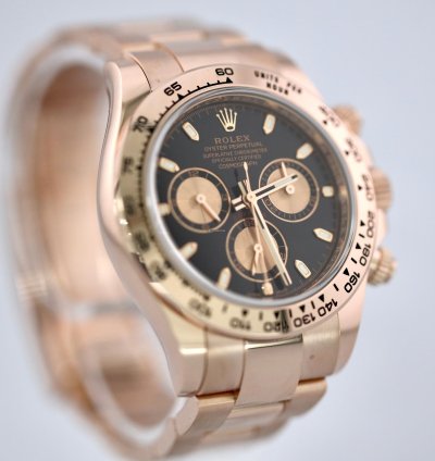 Rolex Daytona 2022 Daytona Rose Gold Black 116505