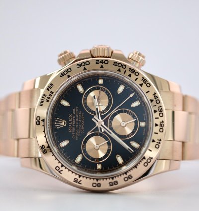 Rolex Daytona 2022 Daytona Rose Gold Black 116505