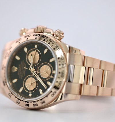 Rolex Daytona 2022 Daytona Rose Gold Black 116505