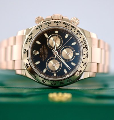 Rolex Daytona 2022 Daytona Rose Gold Black 116505