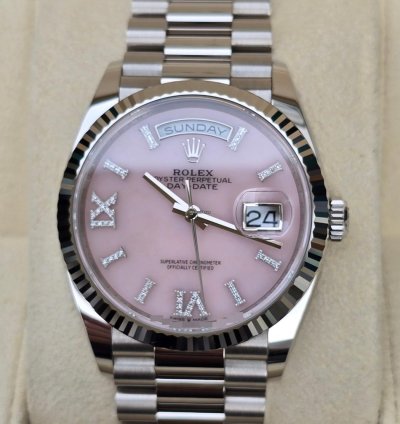 Rolex Day-date 36 Pink Opal Dial