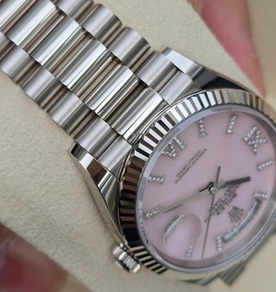 Rolex Day-date 36 Pink Opal Dial