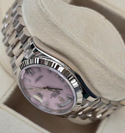 Rolex Day-date 36 Pink Opal Dial