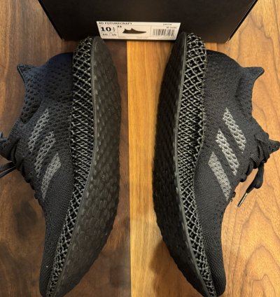 Adidas Futurecraft 4d Carbon Black - 10 5