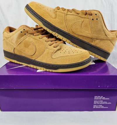 Nike Sb Dunk Low Wheat 2023 Brown Gum Men Size 14 Us New