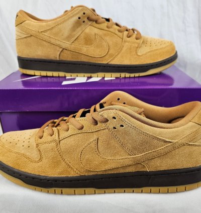Nike Sb Dunk Low Wheat 2023 Brown Gum Men Size 14 Us New