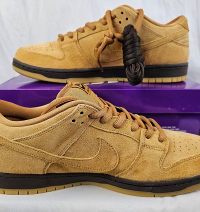 Nike Sb Dunk Low Wheat 2023 Brown Gum Men Size 14 Us New