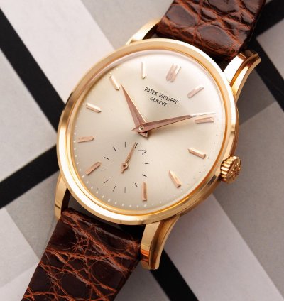 Patek Philippe Calatrava Rose Gold Calatrava Watch Ref 2452 In Untouched Condition