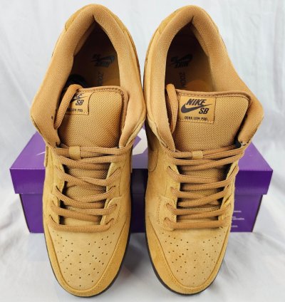 Nike Sb Dunk Low Wheat 2023 Brown Gum Men Size 14 Us New