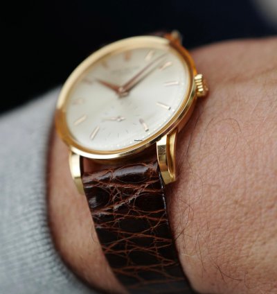 Patek Philippe Calatrava Rose Gold Calatrava Watch Ref 2452 In Untouched Condition