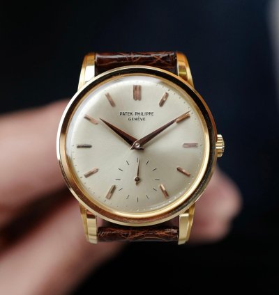 Patek Philippe Calatrava Rose Gold Calatrava Watch Ref 2452 In Untouched Condition