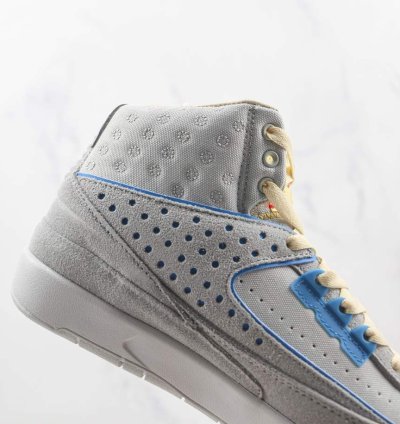Air Jordan 2 grey Fog Blue