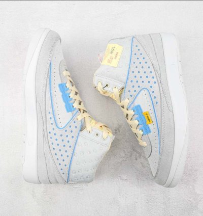Air Jordan 2 grey Fog Blue