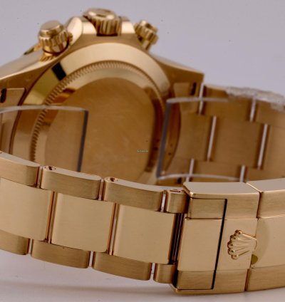 Rolex Daytona 2022 Daytona Yellow Gold Diamond Dial 116508 Unworn
