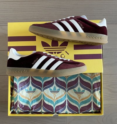 Adidas Gucci Velvet Gazelle