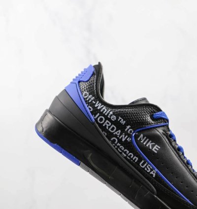Off-white X Air Jordan 2 Low In Black