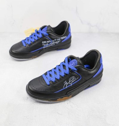 Off-white X Air Jordan 2 Low In Black