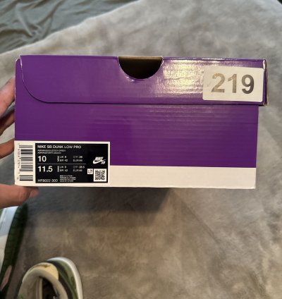 Nike Sb Dunk Low Yuto Horigome Matcha Size 10