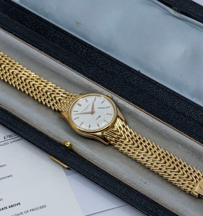 Patek Philippe Calatrava Very Rare 2526 1953 Mark Enamel Dial Caliber Pp 12-600at