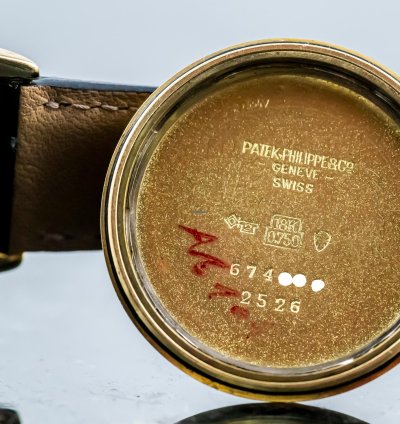 Patek Philippe Calatrava Very Rare 2526 1953 Mark Enamel Dial Caliber Pp 12-600at