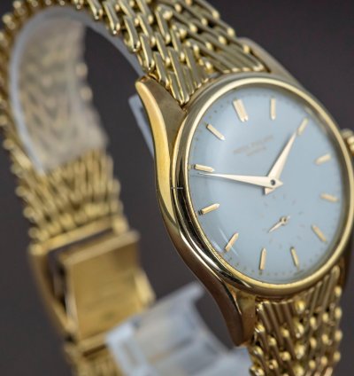 Patek Philippe Calatrava Very Rare 2526 1953 Mark Enamel Dial Caliber Pp 12-600at