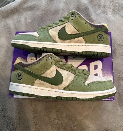 Nike Sb Dunk Low Yuto Horigome Matcha Size 7