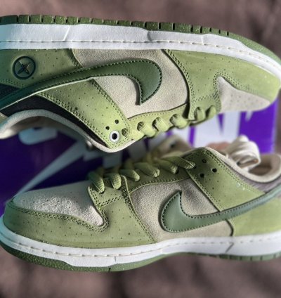 Nike Sb Dunk Low Yuto Horigome Matcha Sz 9 5