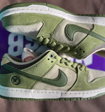 Nike Sb Dunk Low Yuto Horigome Matcha Sz 9 5