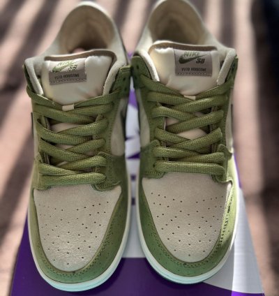 Nike Sb Dunk Low Yuto Horigome Matcha Sz 9 5