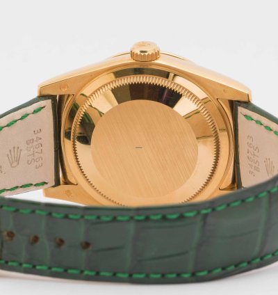 Rolex Day-date 36 President 36 Green Dial Yellow Gold 36mm 118138 - Box Papers 2015