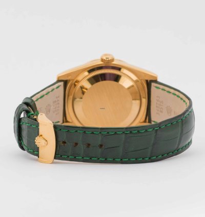 Rolex Day-date 36 President 36 Green Dial Yellow Gold 36mm 118138 - Box Papers 2015