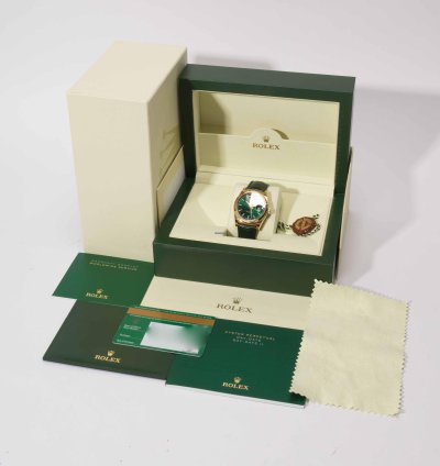 Rolex Day-date 36 President 36 Green Dial Yellow Gold 36mm 118138 - Box Papers 2015