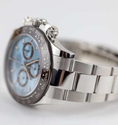 Rolex Daytona 2022 Platinum Daytona Ice Blue 116506 Unworn