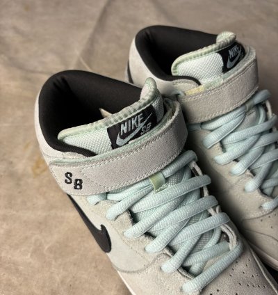 Nike Sb Dunk Mid Crystal Ice 9us