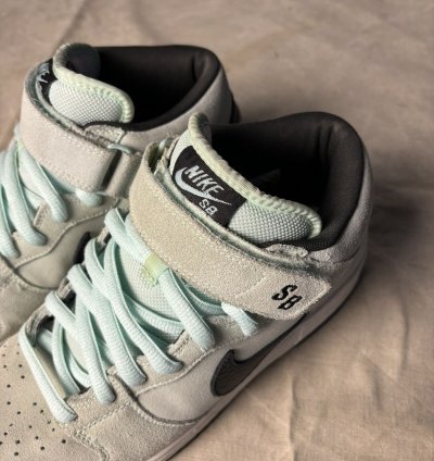 Nike Sb Dunk Mid Crystal Ice 9us