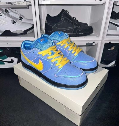Nike Sb Dunk Low The Powerpuff Girls Bubbles