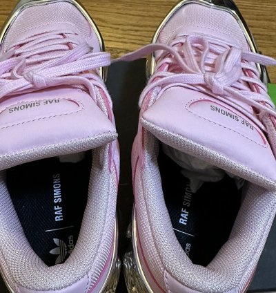 Adidas Ozweego Raf Simons Clear Pink Silver Metallic