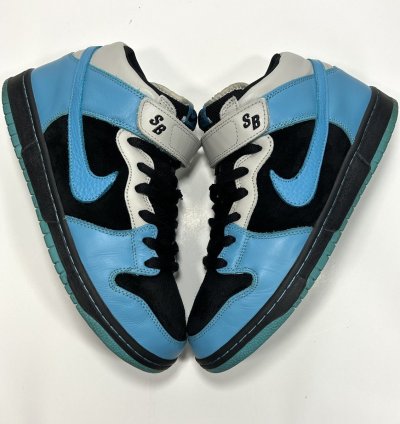 Nike Sb Dunk Mid Pro Aqua Shoes Size 11
