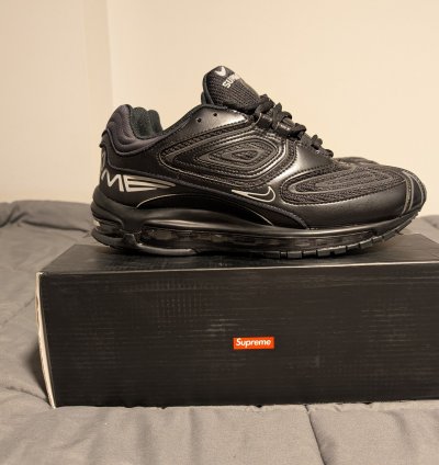 Supreme Nike Air Max 98 Tl Sp Black 10 5