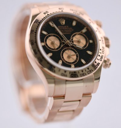 Rolex Daytona 2022 Rose Gold Daytona Black Dial 116505