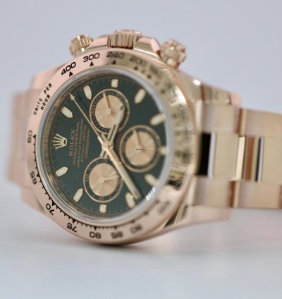 Rolex Daytona 2022 Rose Gold Daytona Black Dial 116505