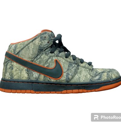 Nike Sb Dunk Mid Real Tree Camo Sneakers