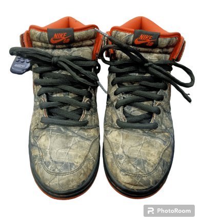 Nike Sb Dunk Mid Real Tree Camo Sneakers