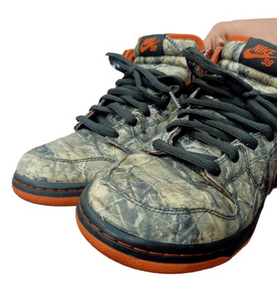 Nike Sb Dunk Mid Real Tree Camo Sneakers