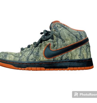 Nike Sb Dunk Mid Real Tree Camo Sneakers