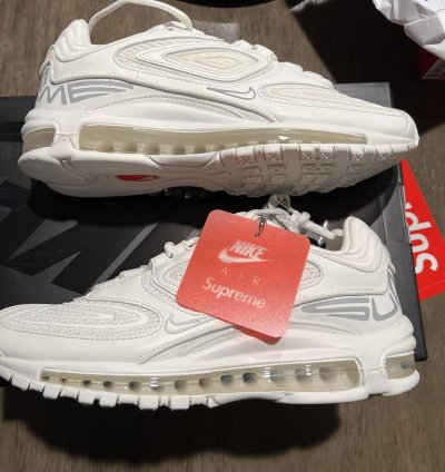 Supreme Nike Air Max 98 Tl Sp White 8 5