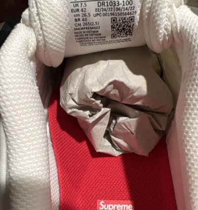 Supreme Nike Air Max 98 Tl Sp White 8 5