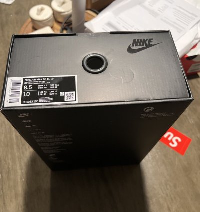 Supreme Nike Air Max 98 Tl Sp White 8 5