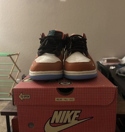 Nike Sb Dunk Mid Social Status Free Lunch Chocolate
