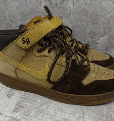 Nike Sb Dunk Mid Wheat Bronze 2006